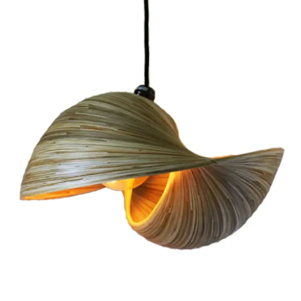 Abat-Jour Coquillage En Bambou 70 Cm-Sélectionné par Fleux Hot