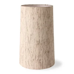 Abat-Jour En Soie Conique O 36 Cm - Naturel-HK Living