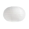 Abat-Jour Rice En Papier Ellipse - Blanc-Hay Sale