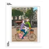 Affiche Bm Soledad Bicyclette Croix Rouge - 30 X 40 Cm-Image Republic Discount