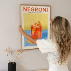 Affiche Cocktail - Elin Pk - Negroni-PSTR Studio New