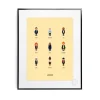 Affiche Le Duo Createurs - 40 X 50 Cm-Image Republic Online