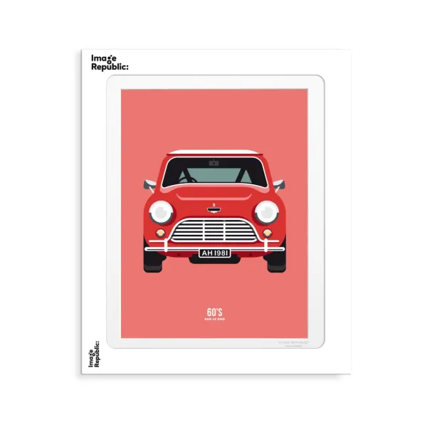 Affiche Le Duo Mc2 Rose - 30 X 40 Cm-Image Republic Clearance