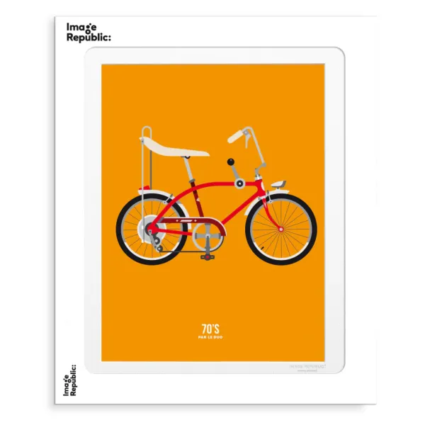 Affiche Le Duo 70'S Fast Back - 30 X 40 Cm-Image Republic Best
