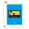 Affiche Le Duo 80'S K7 Audio 02 - 30 X 40 Cm-Image Republic