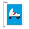 Affiche Le Duo 80'S Roller - 40 X 50 Cm-Image Republic New