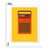 Affiche Le Duo 70'S Tape Recorder - 40 X 50 Cm-Image Republic Sale