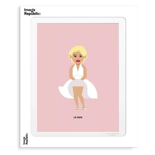 Affiche Le Duo Solo 64 - 30 X 40 Cm-Image Republic Online