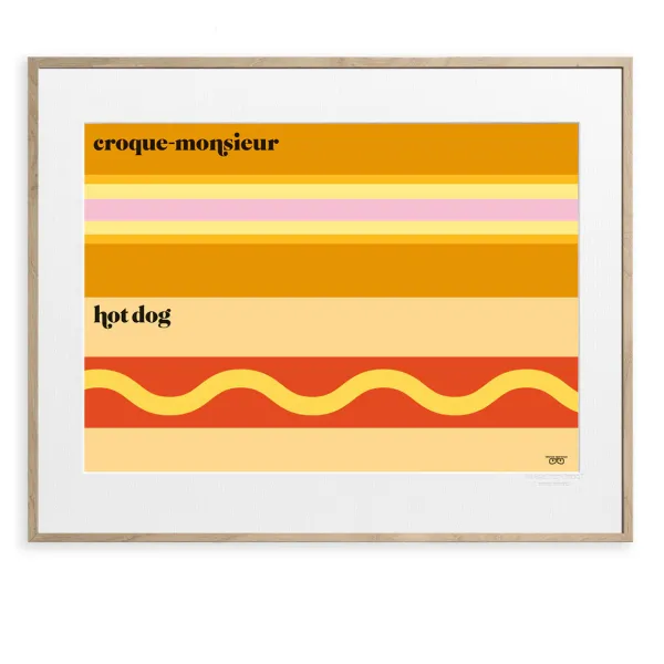 Affiche Le Snack By Vahram Muratyan - 40 X 50 Cm-Image Republic Clearance