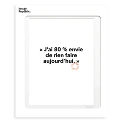 Affiche Loic Prigent J'Ai 80 Envie - 30 X 40 Cm-Image Republic Clearance