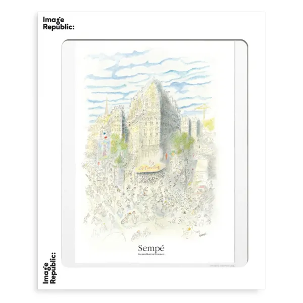 Affiche Sempe Le Gaulois - 40 X 50 Cm-Image Republic Outlet