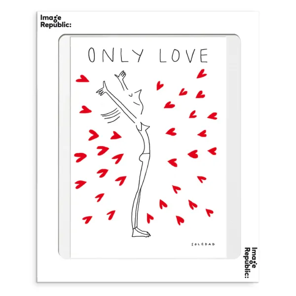 Affiche Soledad Only Love - 30 X 40 Cm-Image Republic Discount