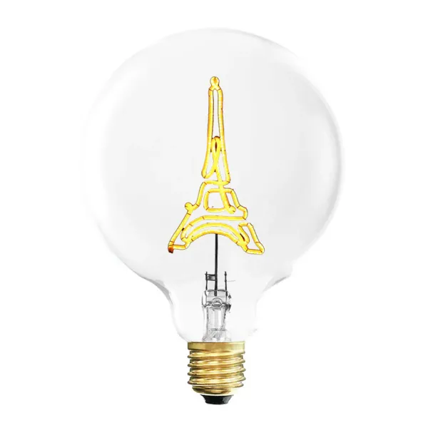 Ampoule Tour Eiffel E27 - Ambre-Elements Lighting Best