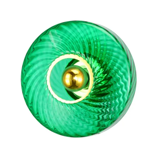Applique Roxanne - 28 Cm - Vert Emeraude-Elements Lighting Online