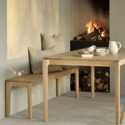 Banc Bok Chene 126 X 35 X H 46 Cm-Ethnicraft Clearance