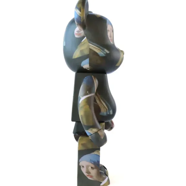 Bearbrick 1000% Johannes Vermeer - La Jeune Fille A La Perle - 72 Cm-Sélectionné par Fleux Clearance