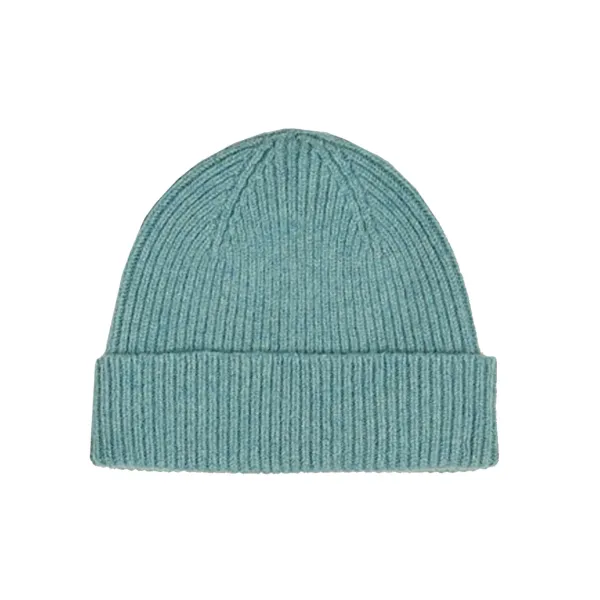 Bonnet En Laine Caregora - Vert Basilic-Le Bonnet