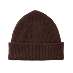 Bonnet En Laine Melangee - Marron-Le Bonnet Clearance