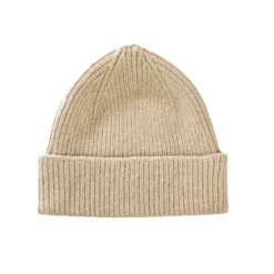 Bonnet En Laine Melangee - Sable-Le Bonnet