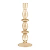 Bougeoir Art Bubbles En Verre - H 24 X O 8.5 Cm-Sélectionné par Fleux Online