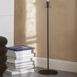Bougeoir Hoy Casted - H 86 Cm - Noir-Ferm Living Discount