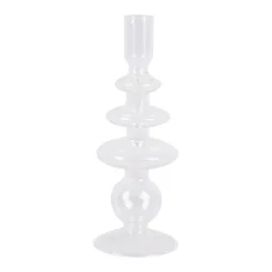 Bougeoir Verre Art Rings L-Sélectionné par Fleux Hot