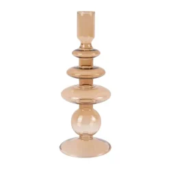 Bougeoir Verre Art Rings L-Sélectionné par Fleux Hot