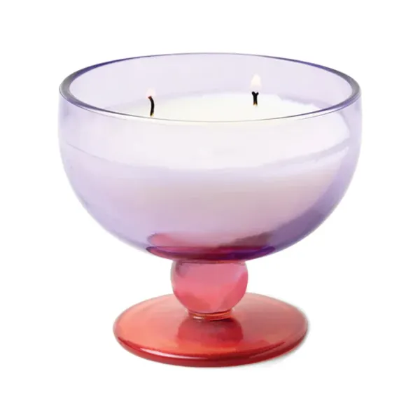 Bougie Parfumee En Verre Teinte - Poivre Et Prune-Sélectionné par Fleux Discount