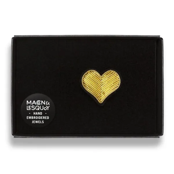 Broche Coeur Or-Macon&Lesquoy Discount