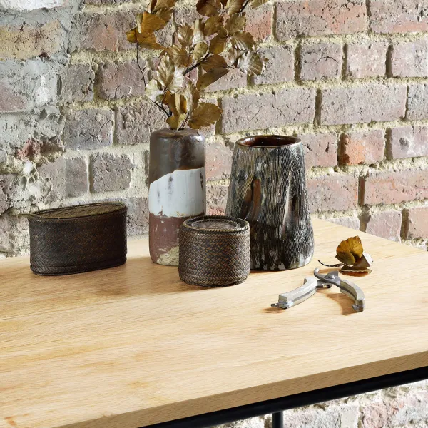 Bureau Oscar En Chene Verni-Ethnicraft Discount