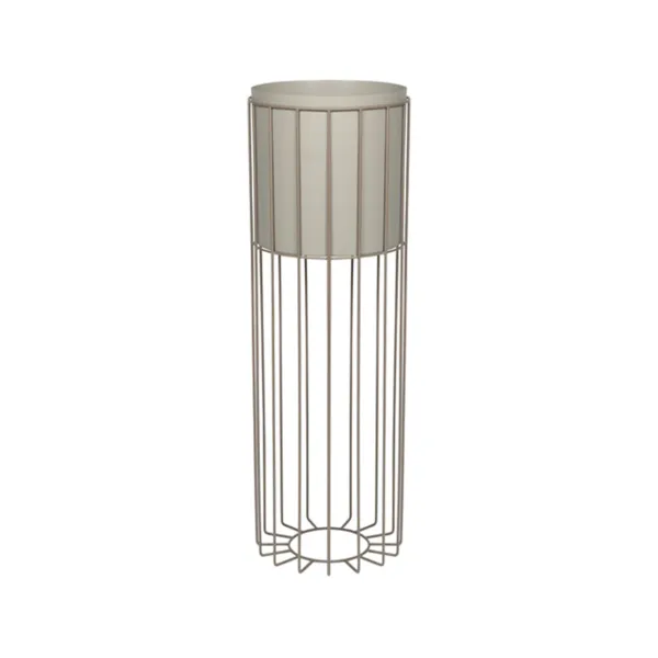 Cache-Pot Sur Pied Fenja Fer Simply Taupe L-Broste Copenhagen Best