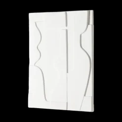 Cadre En Ceramique - 27 X 33 Cm - Blanc Mat-HK Living Clearance