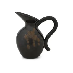 Carafe Verso En Gres - Noir/Brun-Ferm Living Discount