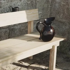 Carafe Verso En Gres - Noir/Brun-Ferm Living Discount