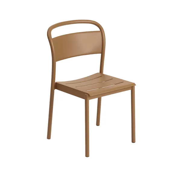 Chaise Linear Steel Burnt Orange-Muuto Best