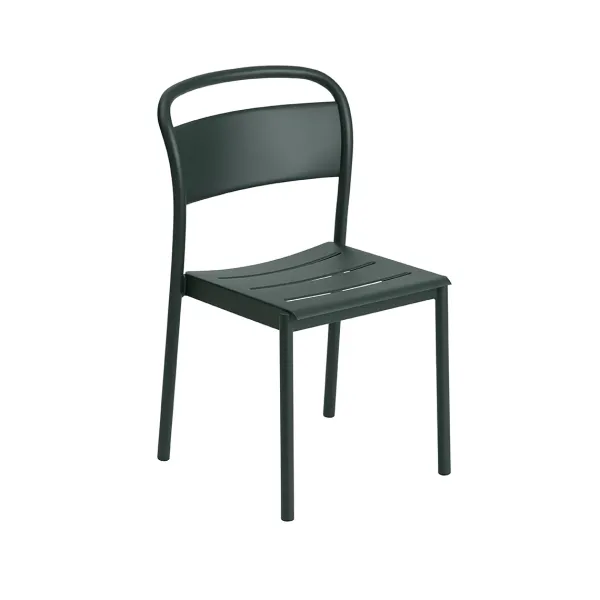Chaise Linear Steel Dark Green-Muuto Discount
