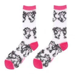 Chaussettes Transparentes Caniche-Coucou Suzette Best