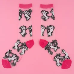 Chaussettes Transparentes Caniche-Coucou Suzette Best