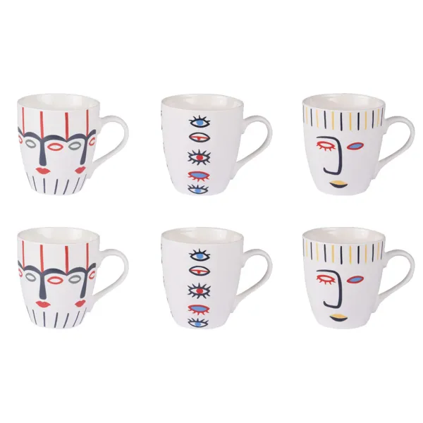 Coffret De 6 Tasses Awa-Sélectionné par Fleux