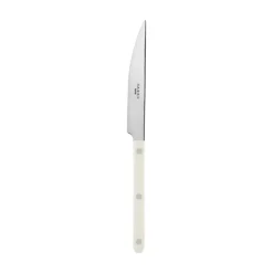 Couteau De Table Bistrot Uni - Ivoire-Sabre Paris Outlet
