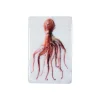 Décoration Murale Poulpe Portugais Rouge Sur Fond Blanc - 20 X 29 Cm-Stigerwoods Best