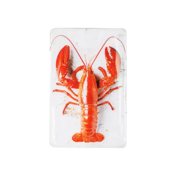 Décoration Murale Twin Homard Rouge #1 Sur Fond Blanc - 20 Cm X 29 Cm-Stigerwoods Outlet