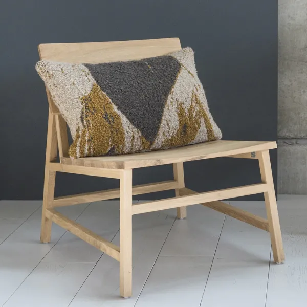Fauteuil N2 En Chene Massif-Ethnicraft Clearance