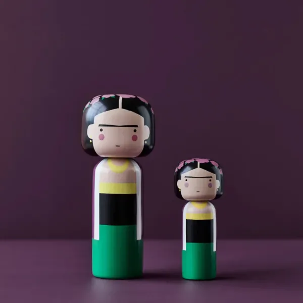Figurine En Bois Kokeshi Sketch.Inc Frida-Lucie Kaas Clearance