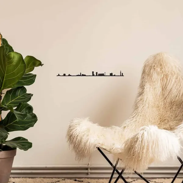 Frise Decorative Lille - Noir - 50 Cm-The Line Clearance