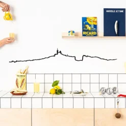 Frise Decorative Marseille Noir-The Line Discount
