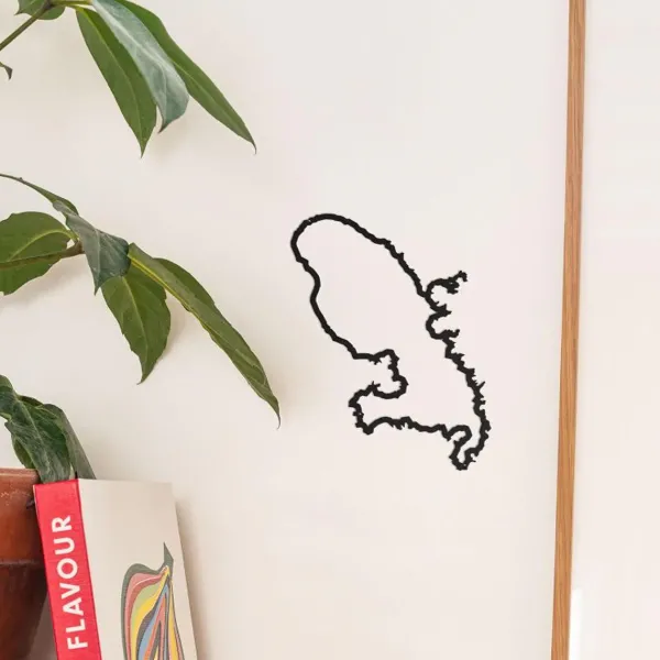 Frise Decorative Martinique - Noir - 50 Cm-The Line Online