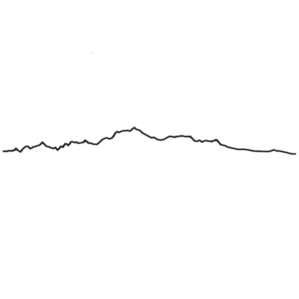 Frise Decorative Megeve - Noir - 50 Cm-The Line