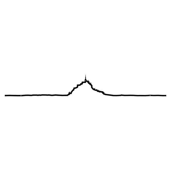 Frise Decorative Mont-Saint Michel-The Line Discount