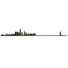 Frise Decorative New York Xl - Noir-The Line Hot